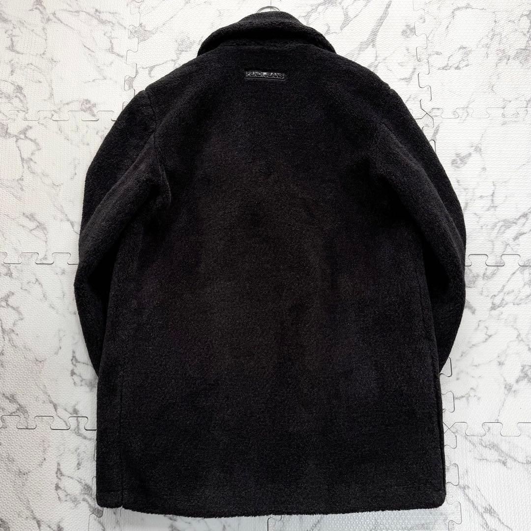 美品✨FENDI フェンディ テディベア ボア ダブルブレスト Pコート 40