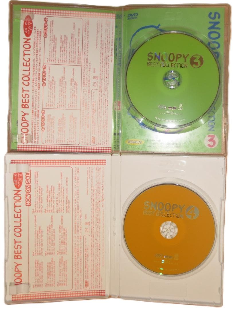 DVD9巻スヌーピーベストコレクションNOOPY BEST COLLECTION