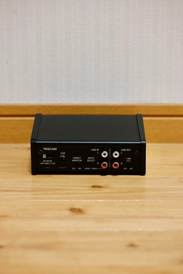 TASCAM US-1x2HR オーディオインターフェイス