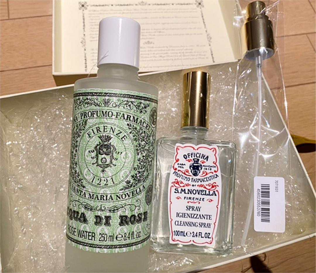 サンタ・マリア・ノヴェッラ　抗菌リフレッシュナー&ローズウォーターギフトセット