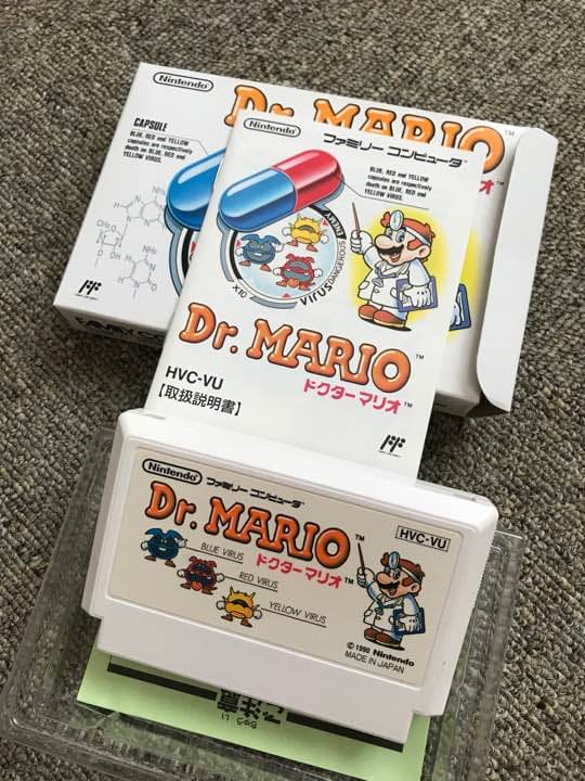 ファミコン ソフト ドクターマリオ Dr. 美品 MARIO