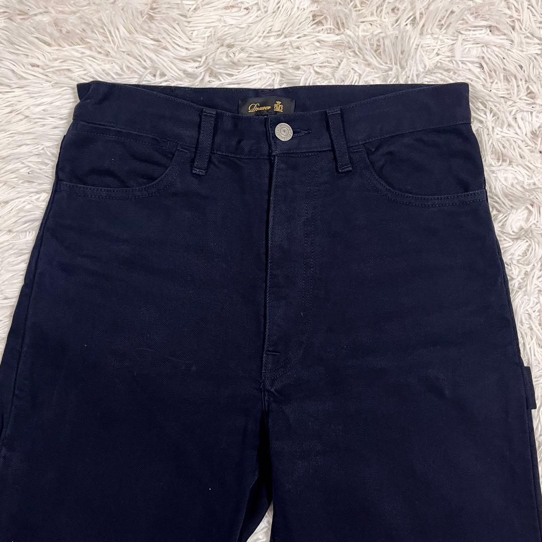 【DRAWER】 ドゥロワー コットン&シルク ペインターパンツ