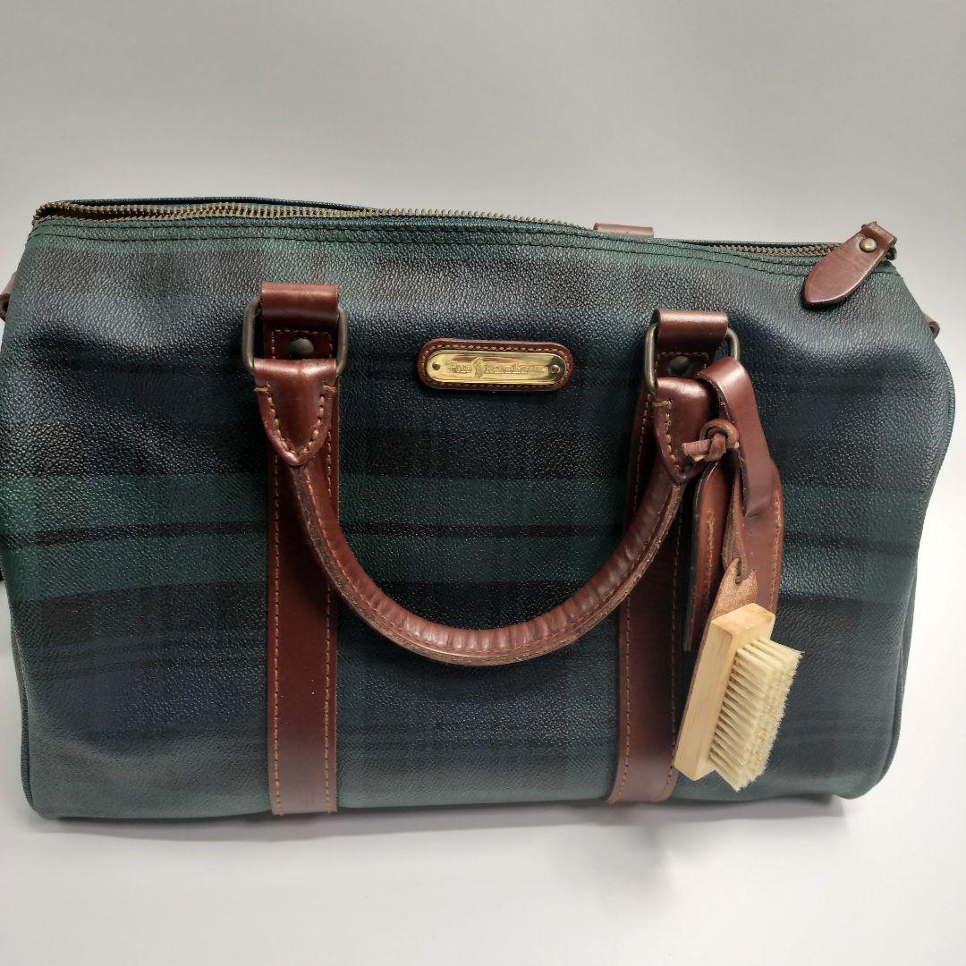 Ralph Lauren ラルフローレン ボストンバッグ ダークグリーン