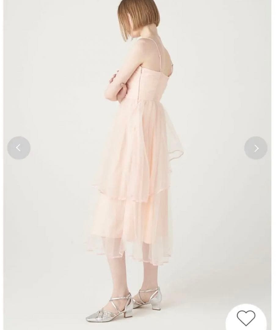 furfur ワンピース レイヤードフリル