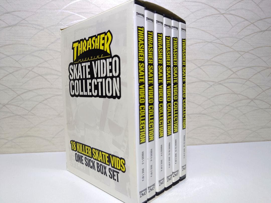 スポーツ・フィットネス DVD-BOX Thrasher Skate Video Collection