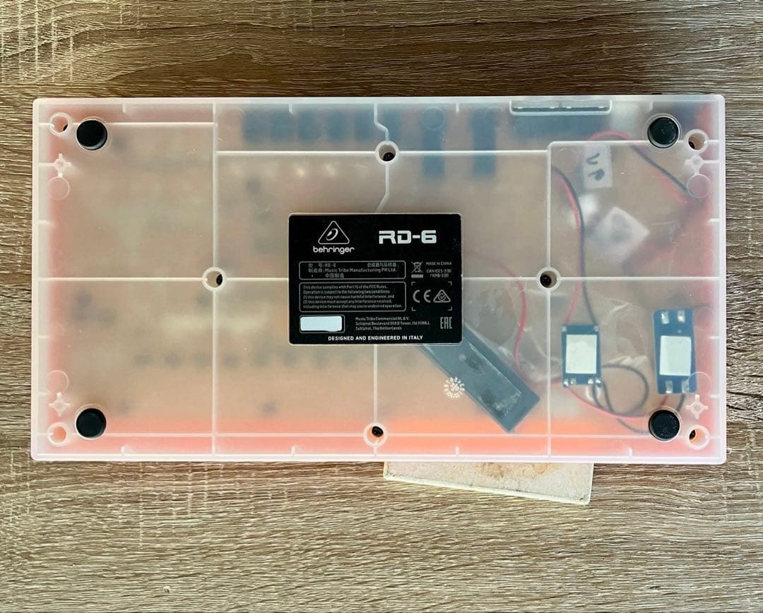 【改造ジャンク】BEHRINGER TD-3 & RD-6 スケルトン2台セット