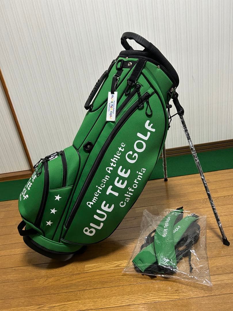 BLUE TEE GOLF ブルーティーゴルフ キャディバッグ スタンド式