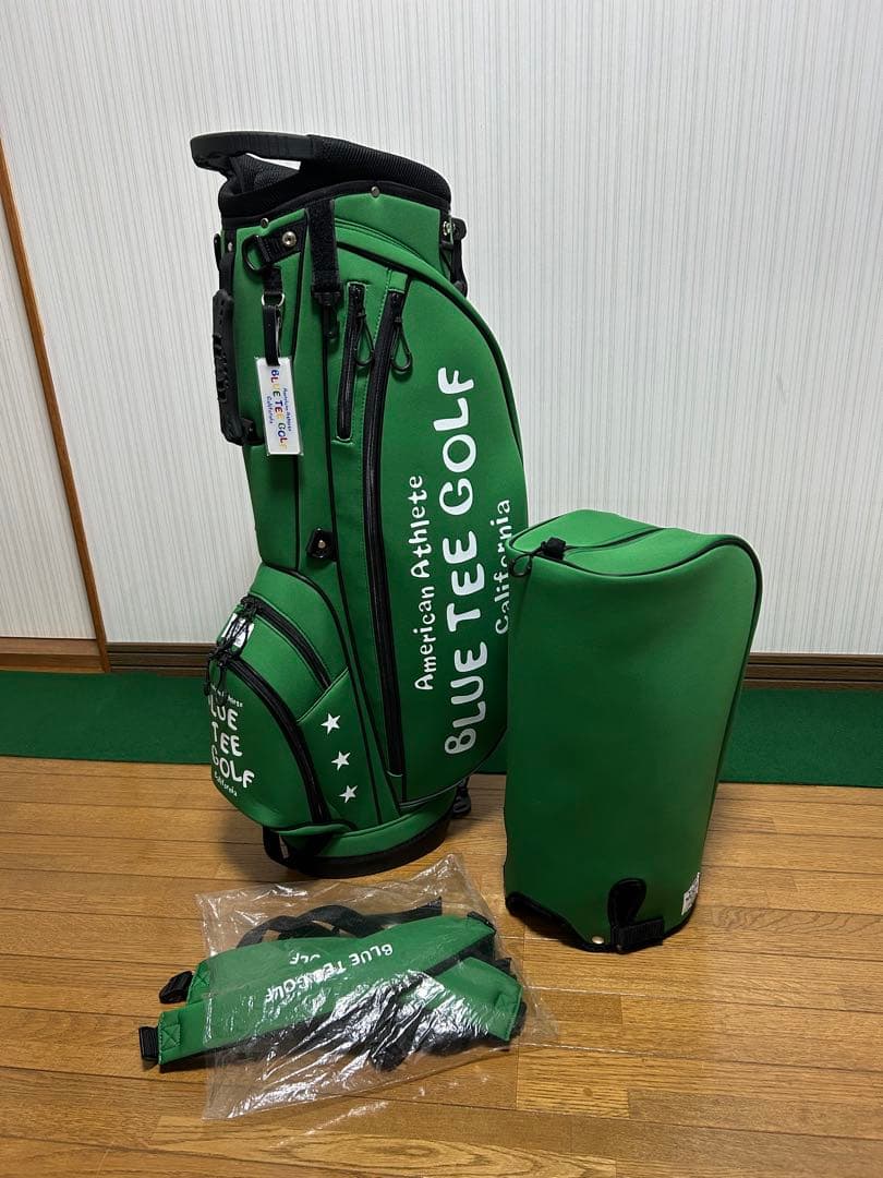 BLUE TEE GOLF ブルーティーゴルフ キャディバッグ スタンド式
