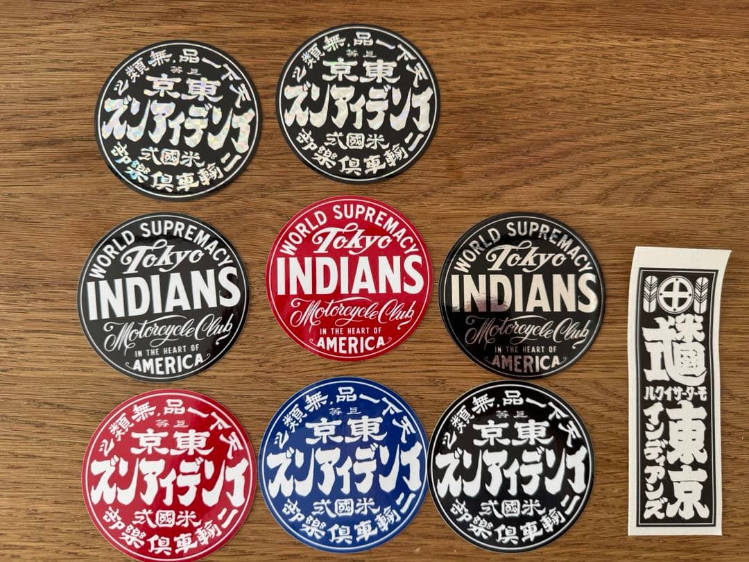 東京インディアンズ　ステッカー