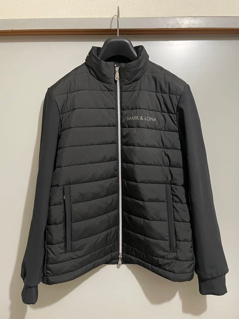 (美品) MARK & LONA ブラック ダウンジャケット ブルゾン