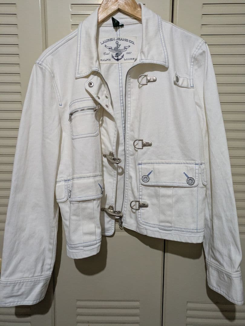 あ*ま様 LAUREN JEANS CO. ホワイトデニムジャケット