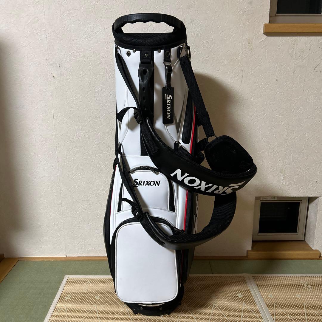 Srixon キャディバッグ ホワイト・ブラック