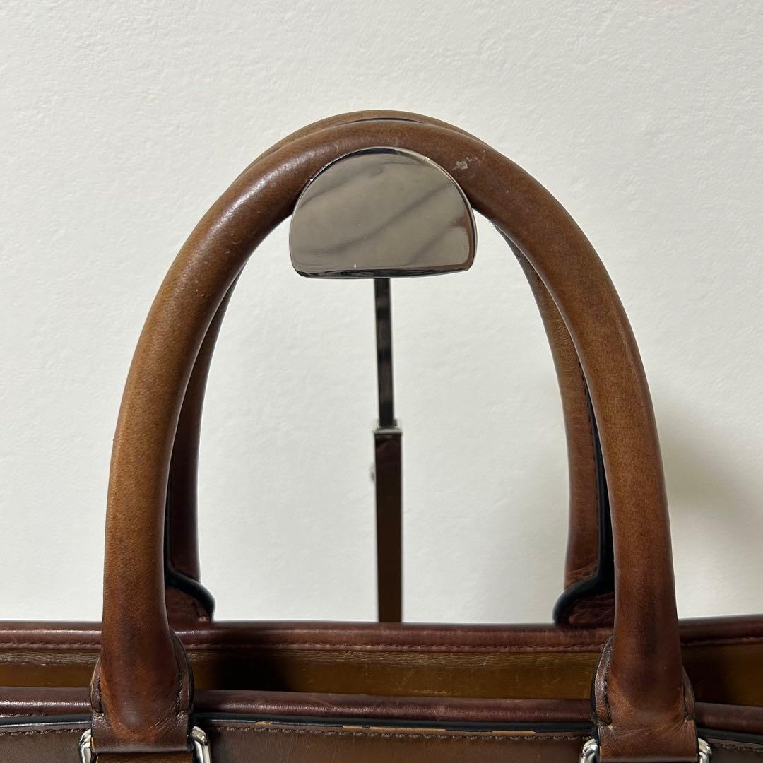 BERLUTI ベルルッティ アンジュール スクリットレザー ブリーフケース