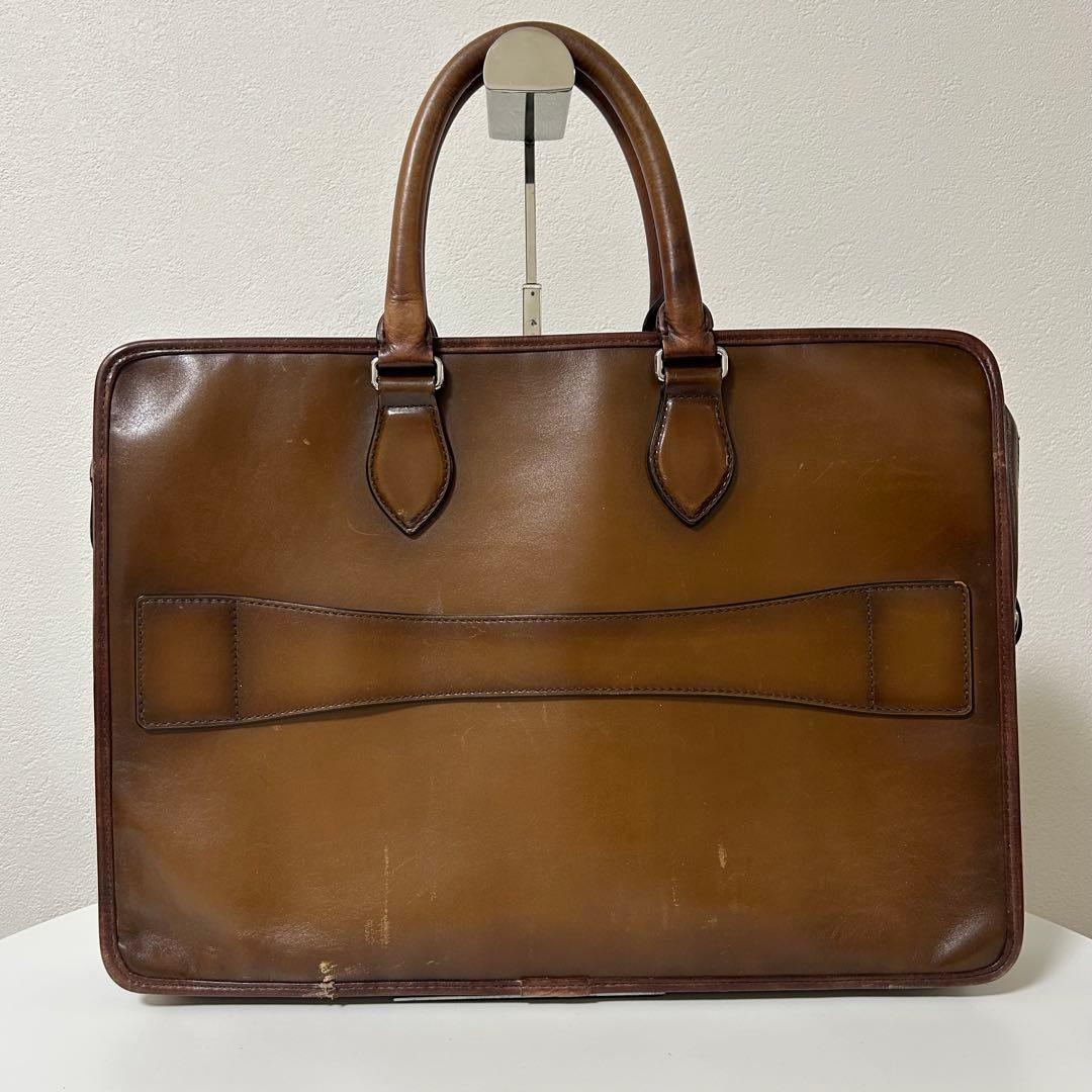 BERLUTI ベルルッティ アンジュール スクリットレザー ブリーフケース