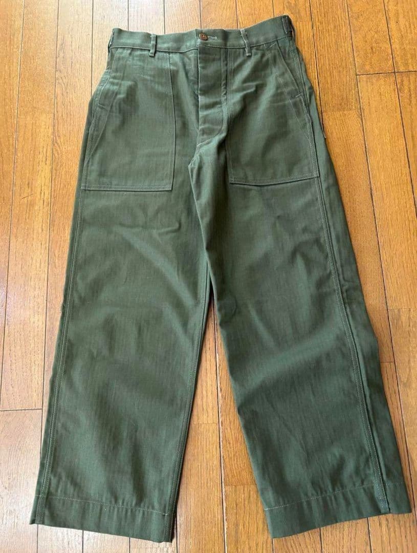 【極美品】アナトミカ カーゴパンツ 30 HBT UTILITY PANTS
