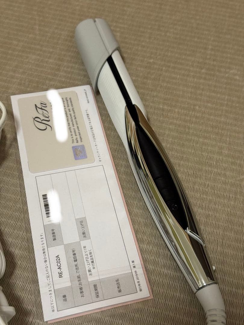 ReFa BEAUTECH STRAIGHT IRON　リファストレートアイロン