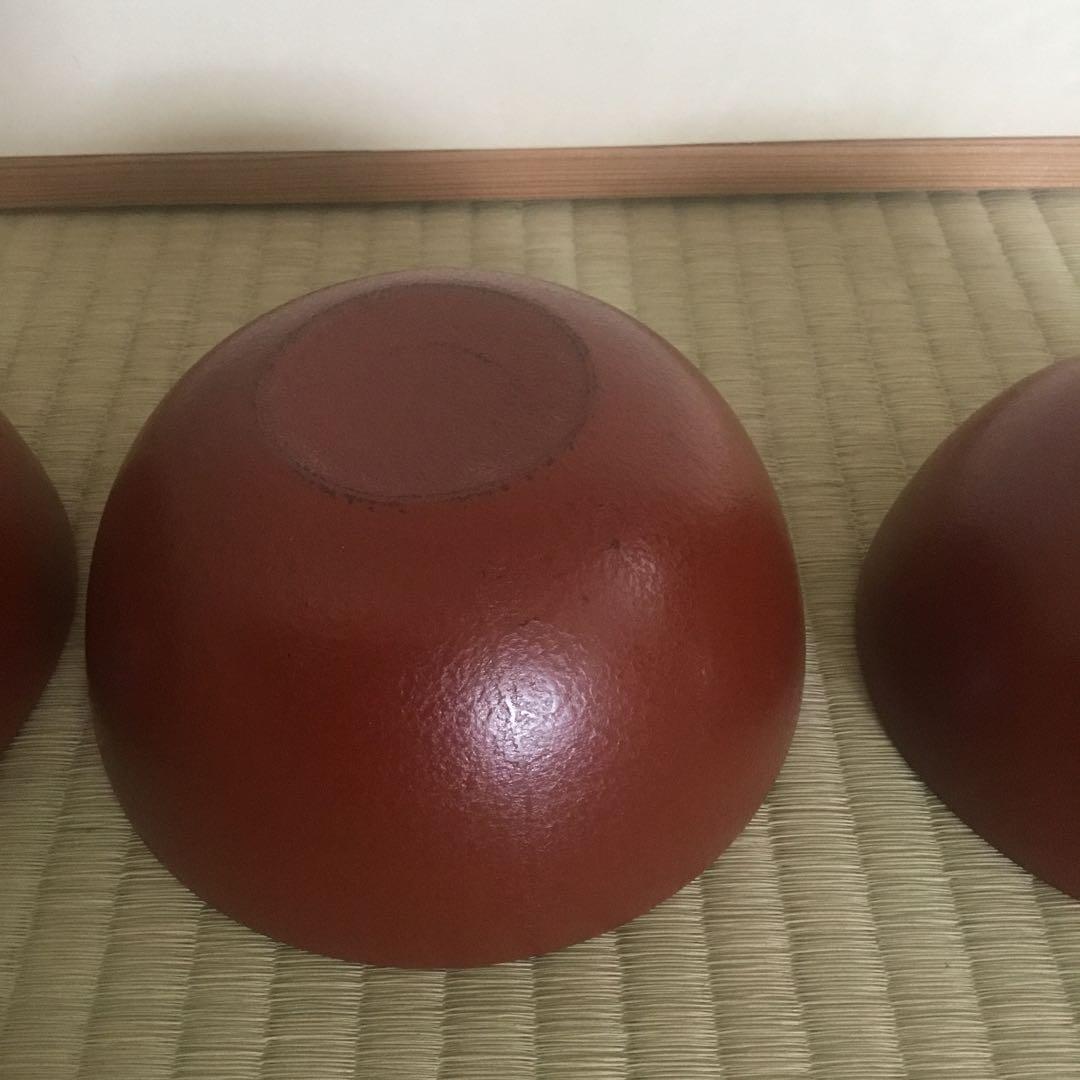 赤木明登さん　三つ鉢　赤