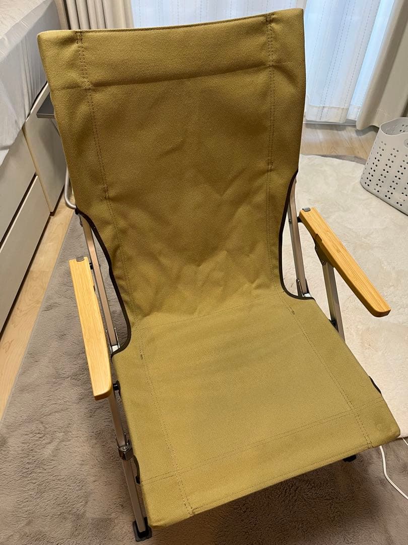 スノーピーク　ローチェア　カーキ