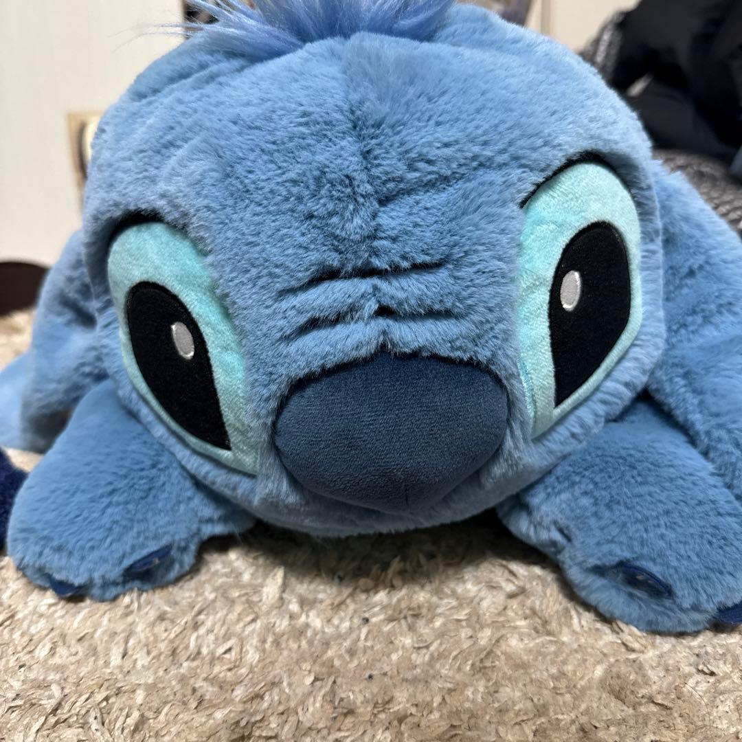 スティッチ　 抱きぬいぐるみ　ディズニーランド
