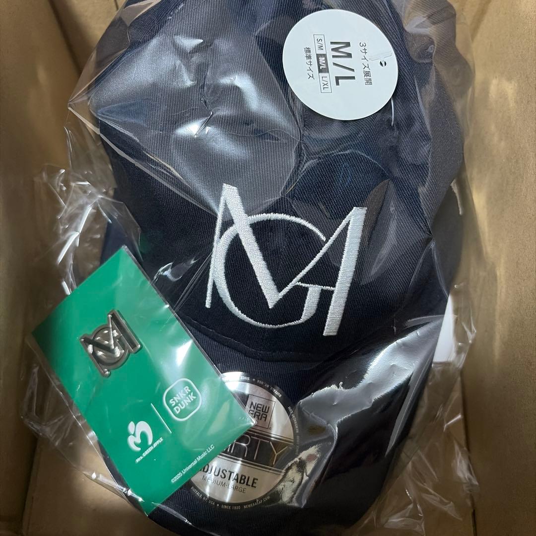 新品 ミセス NEW ERA 9THIRTY MGA CAP ピンズ付 NAVY