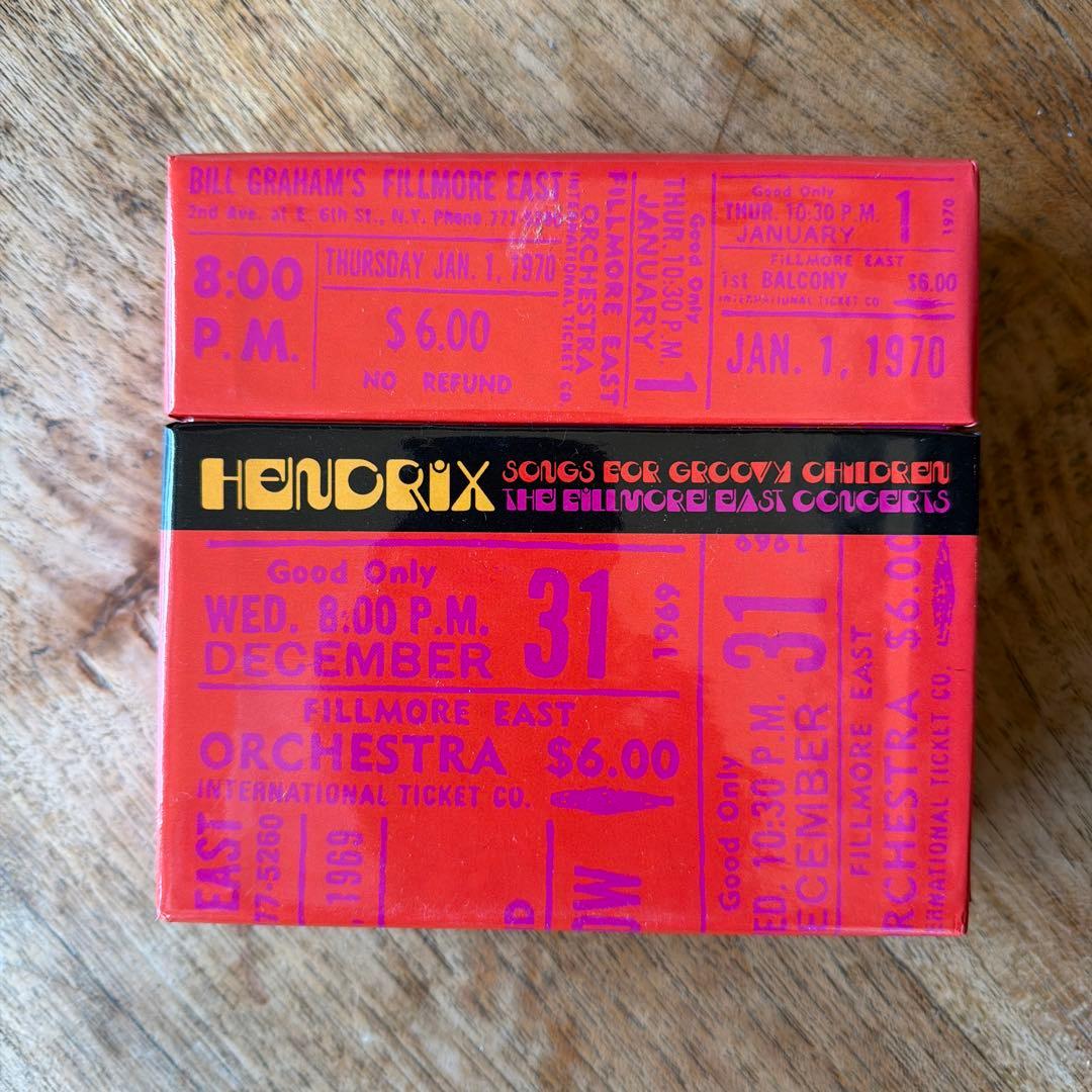 洋楽 JIMI HENDRIX Fillmore East Concert5CDBOX