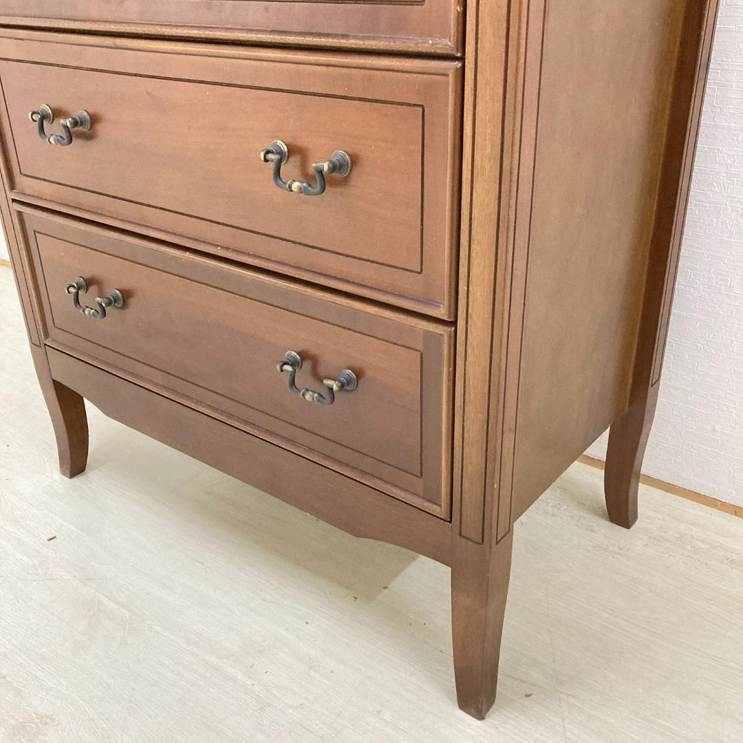 アンティーク調　クラシック　４段チェスト　整理箪笥　収納