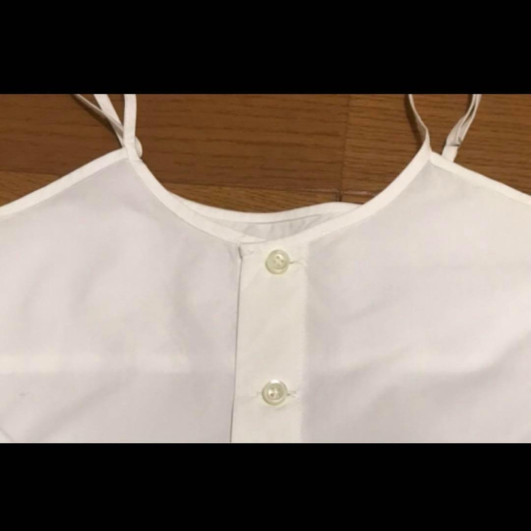 RYU KAGA リボン付きキャミソール