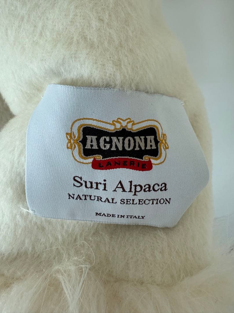 気まぐれSALE中⭐︎LANERIE AGNONA ファージャケットフード付き