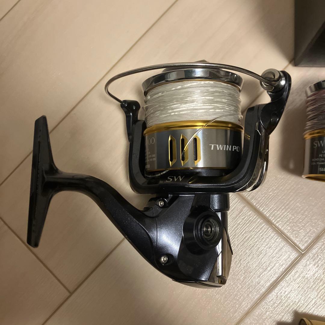 シマノ 15ツインパワーSW14000 XG 換えスプール付き