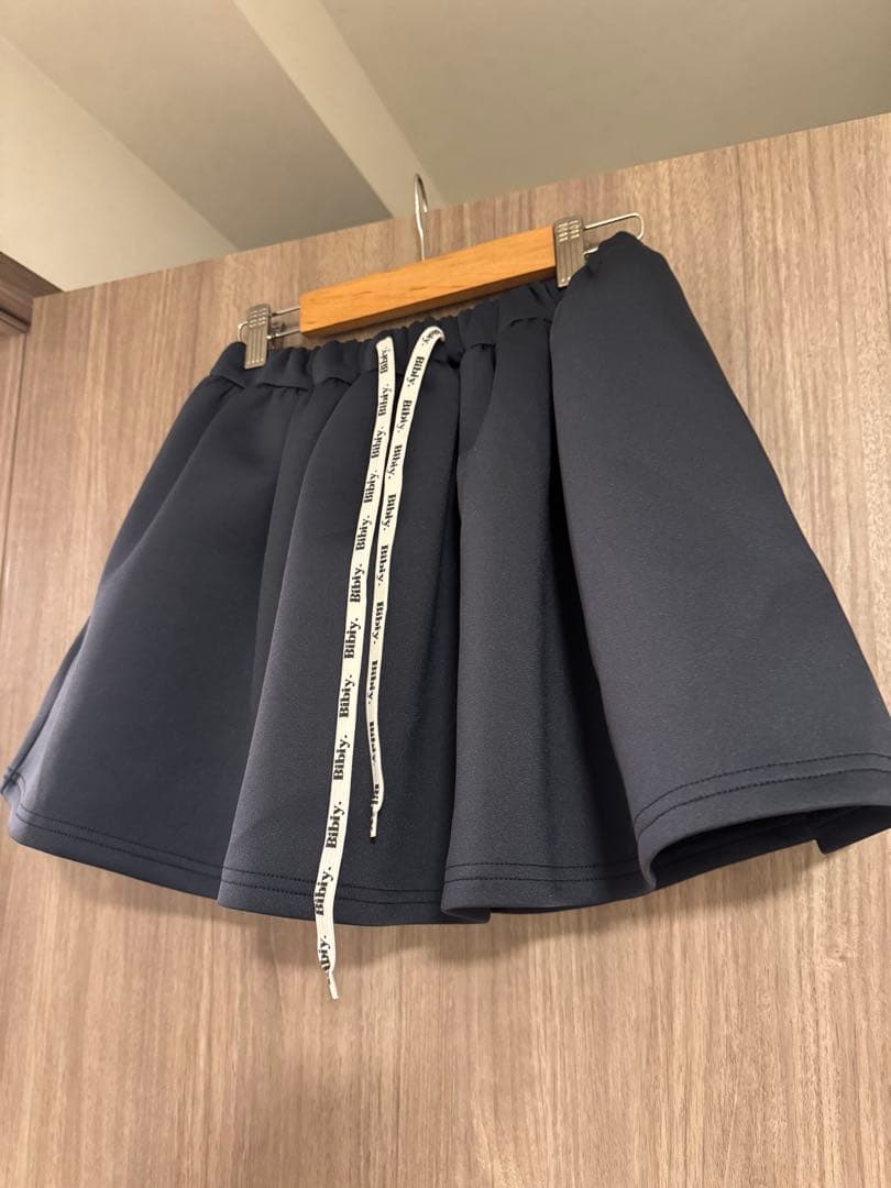 Bibiy. NELLY MINI SKIRT ビビィ スカートネイビー