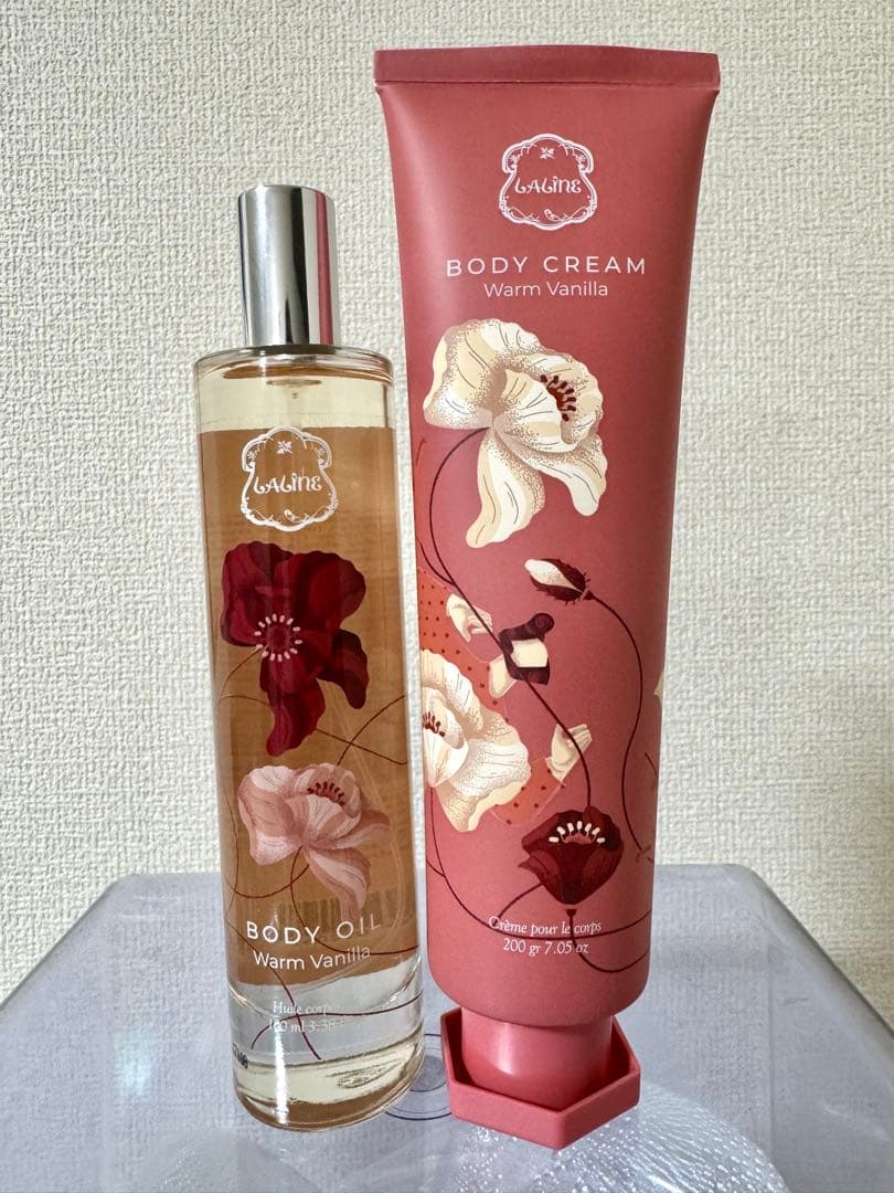 ラリン ウォームバニラ ボディクリーム ボディオイル
