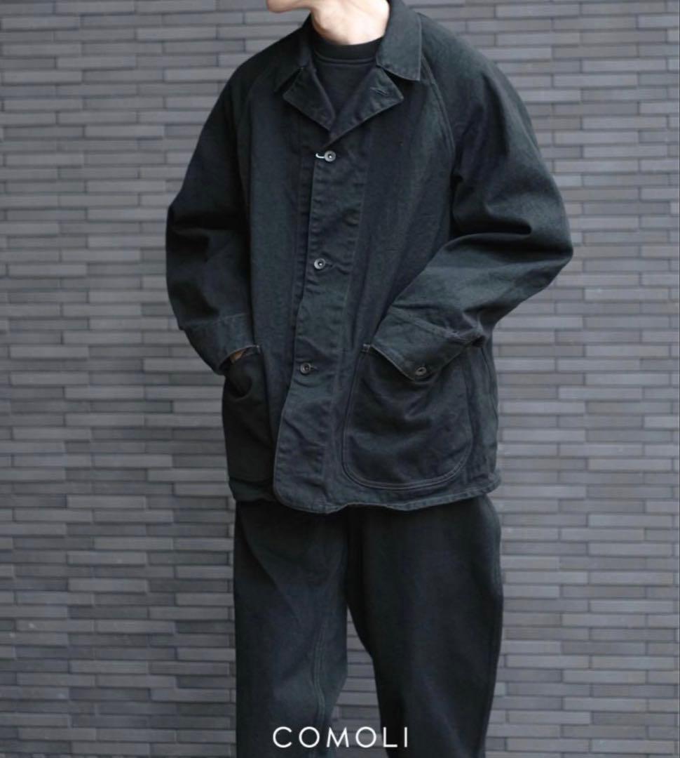 【最終値下げ】26SS BLACK DENIM WORK JACKET 2