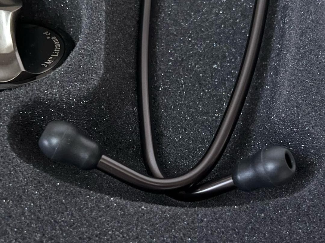 新品未使用品 リットマン 聴診器 マスターカーディオロジー ブラック