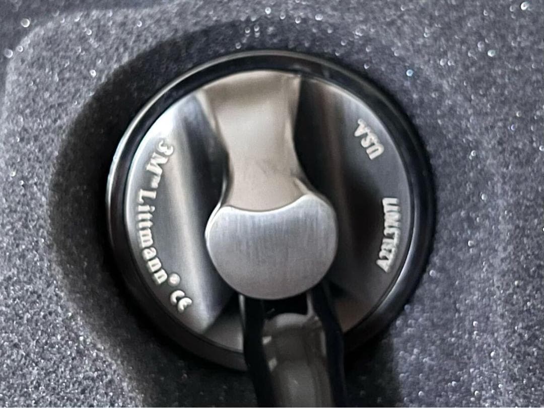 新品未使用品 リットマン 聴診器 マスターカーディオロジー ブラック