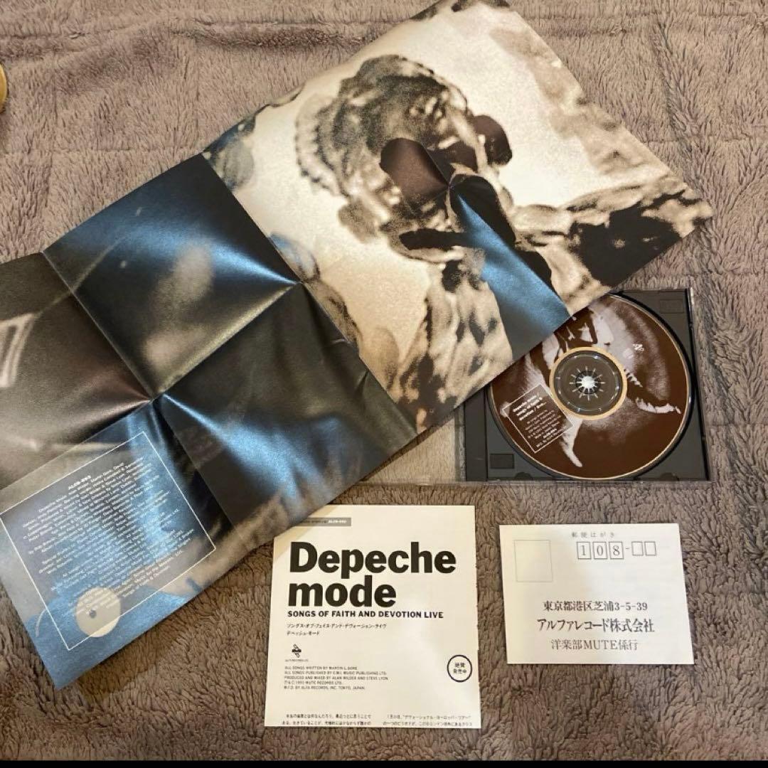 デペッシュモード／ソングス・オブ・フェイス・アンド・デヴォーション☆通常＋ライブ