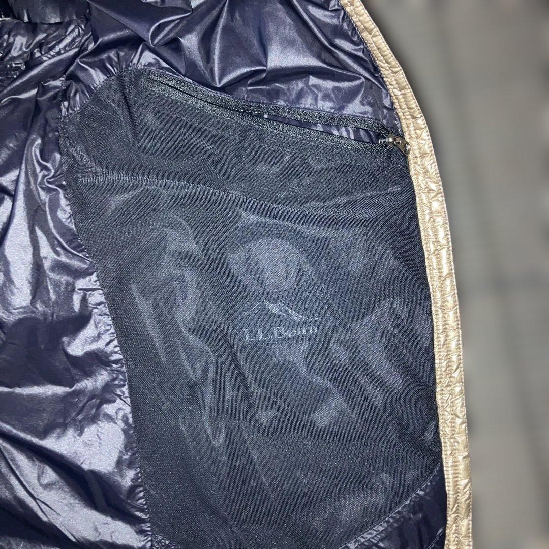【極暖800fil⭐️】 極暖L.L.Bean ダウンジャケット　ベージュ　黒　L
