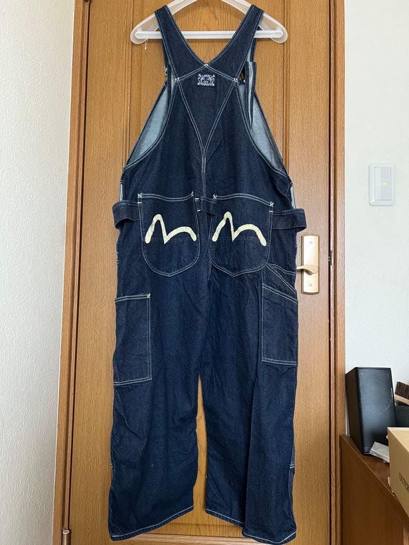 EVISU エヴィス カンガルーポケットオーバーオール