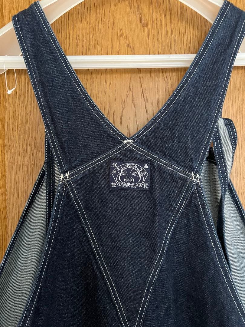 EVISU エヴィス カンガルーポケットオーバーオール