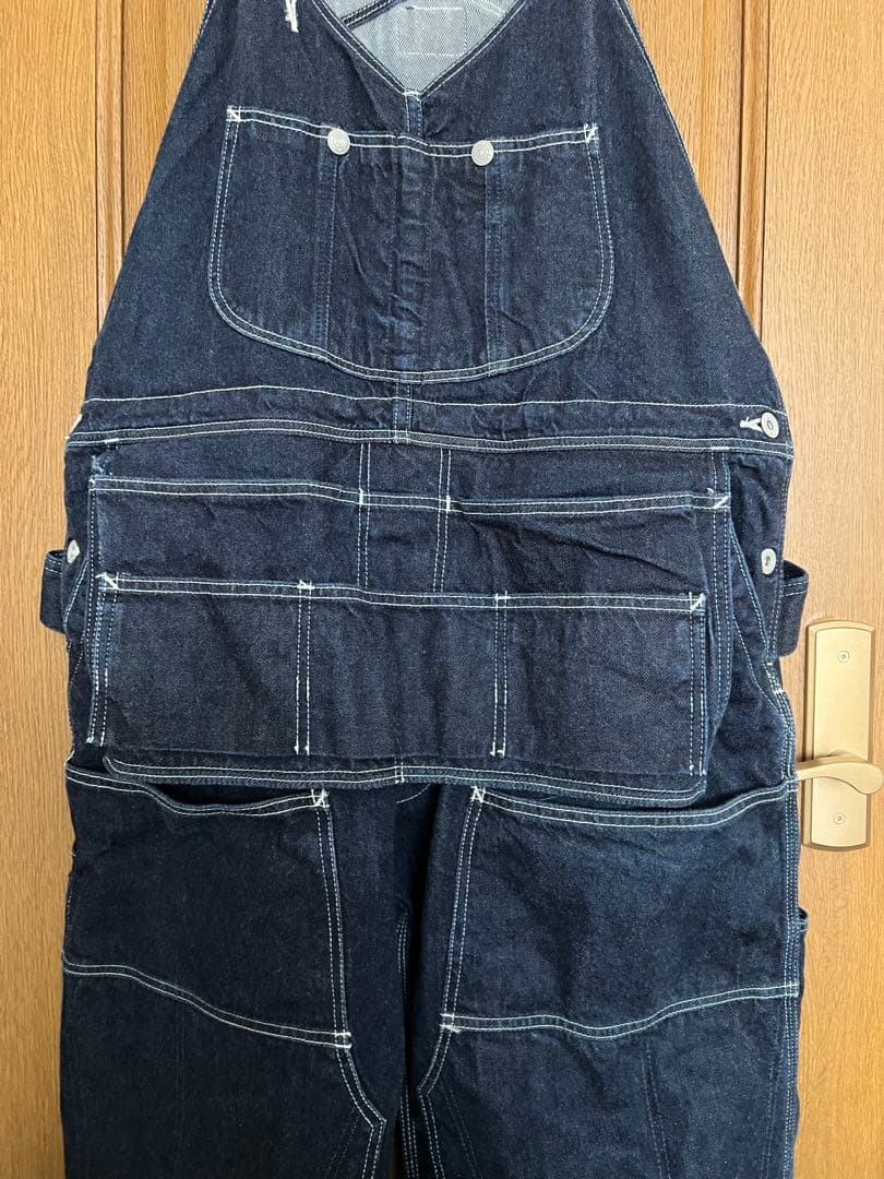 EVISU エヴィス カンガルーポケットオーバーオール