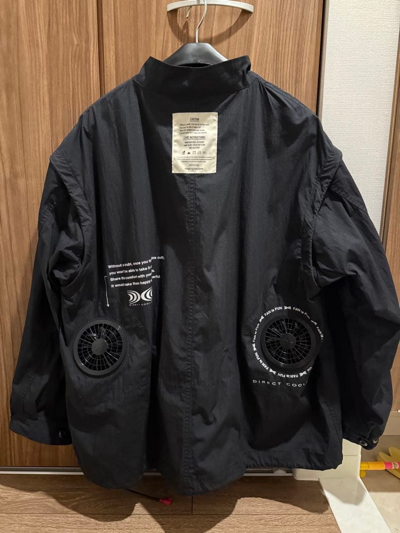 BEAMS 空調服　ワンタッチファン　ファン付きブルゾン　M