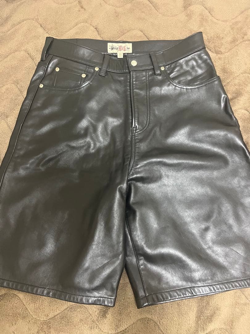【878】Stussy BIG OL' SHORT LEATHER