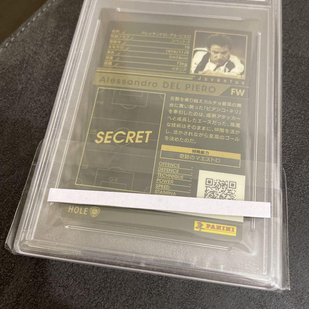 WCCF デル・ピエロ 17-18 HOLE PSA10