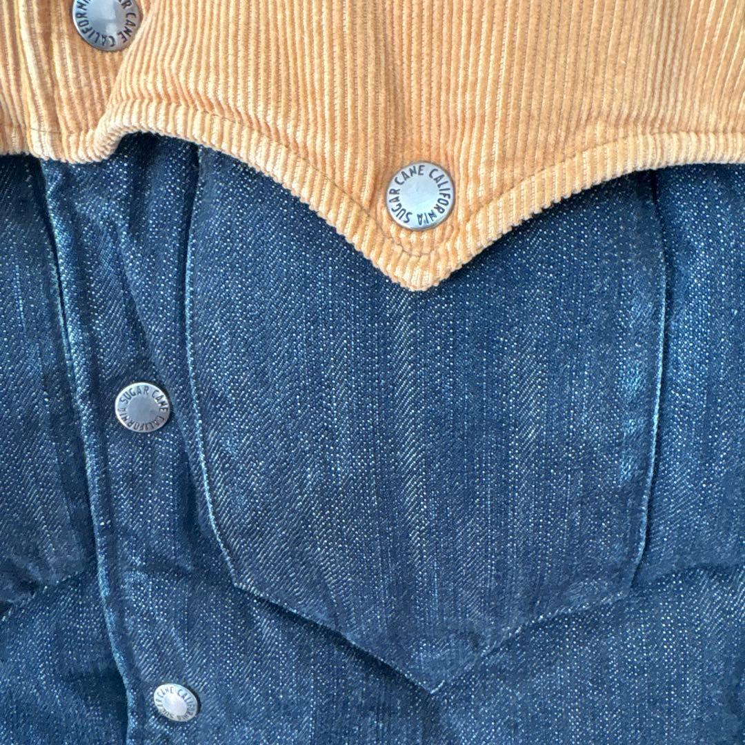 SUGAR CANE シュガーケーン　ダウンベスト