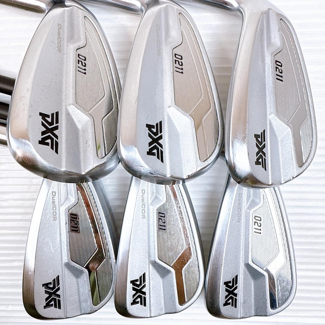 レフティ　PXG　0211　メンズ　アイアンセット　6本　MMT80S／左利き