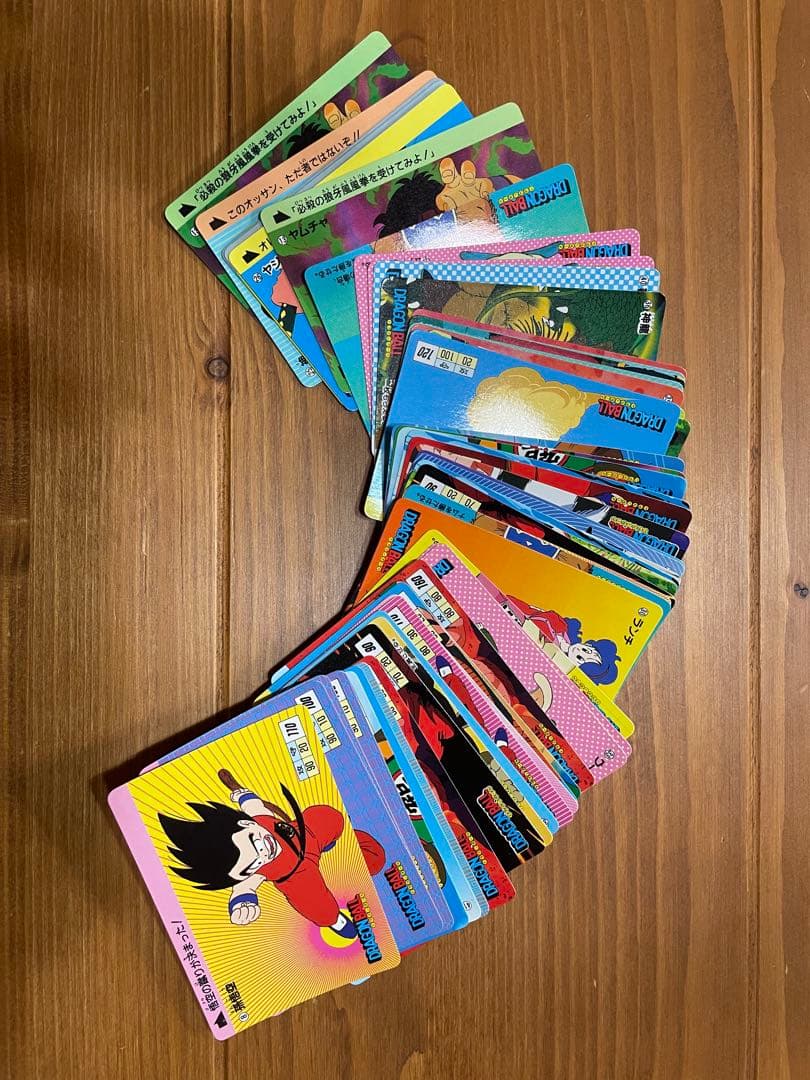ドラゴンボール 1988年製 カードダス ノーマルカード約50枚セット