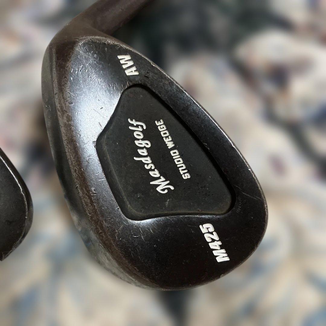 マスダゴルフ　STUDIO WEDGE M425 ブラックオキサイド　AW PW