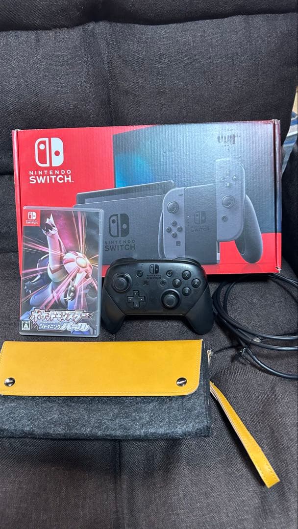 ✨日中購入で即日発送✨Nintendo Switchブラックおまけ付き