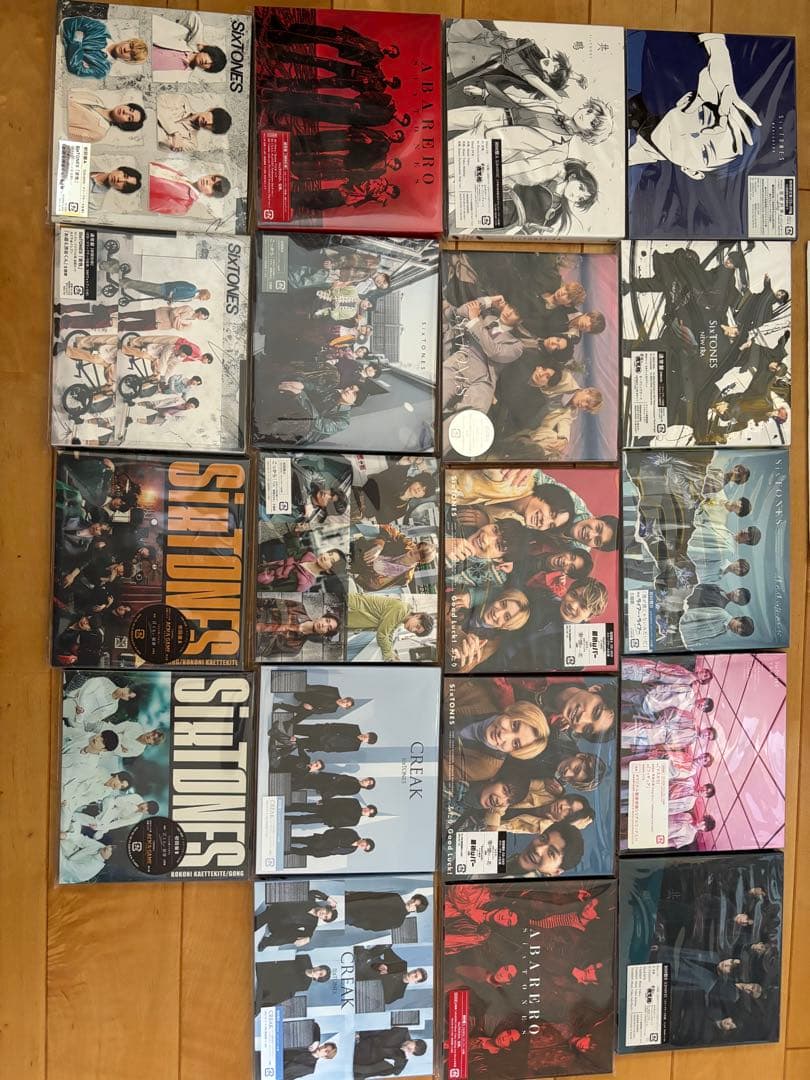 sixtones cd Blu-ray 特典カレンダー　まとめ売り　10月末まで
