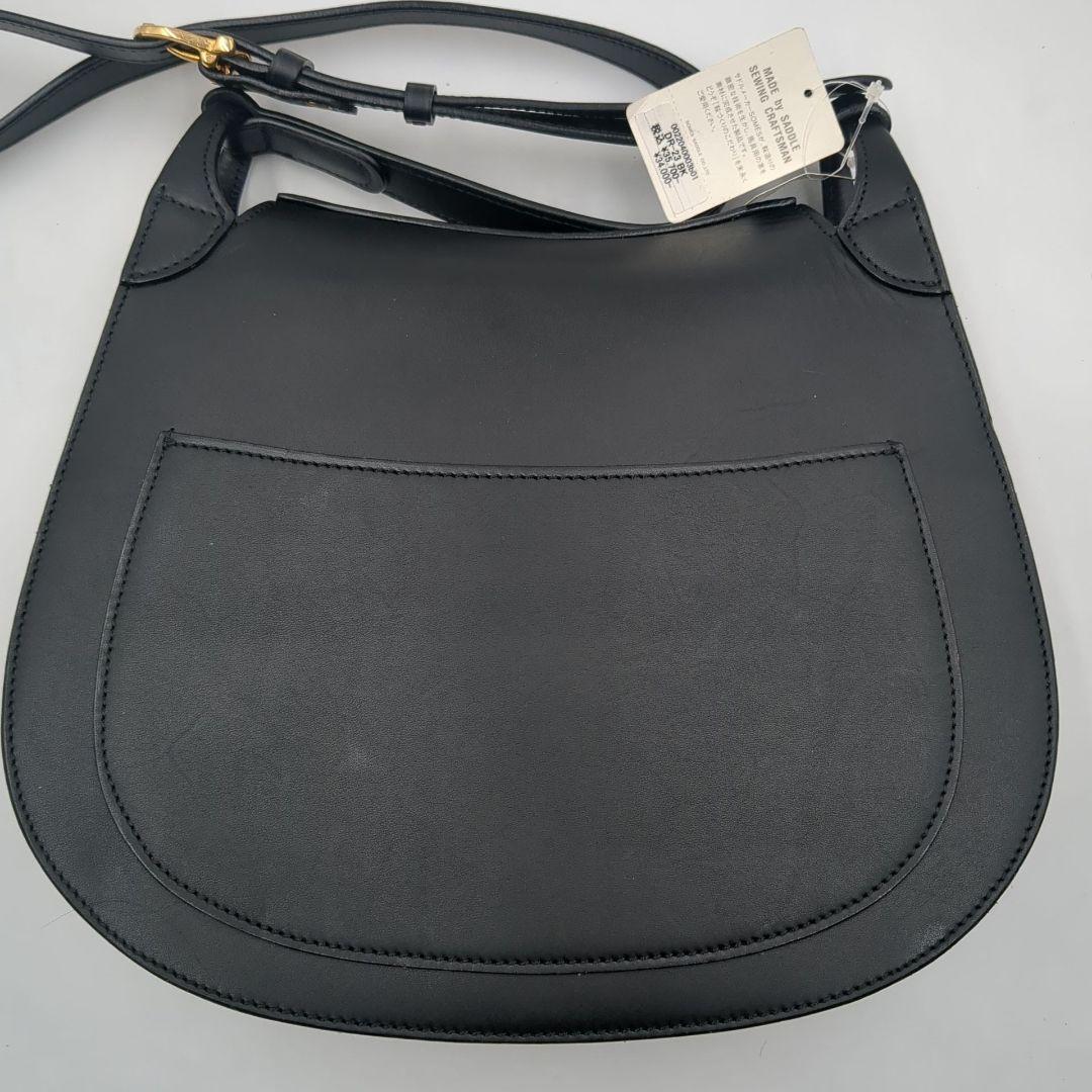 極美品 SOMES ソメス サドルバッグ ショルダーバッグ 金具 レザー