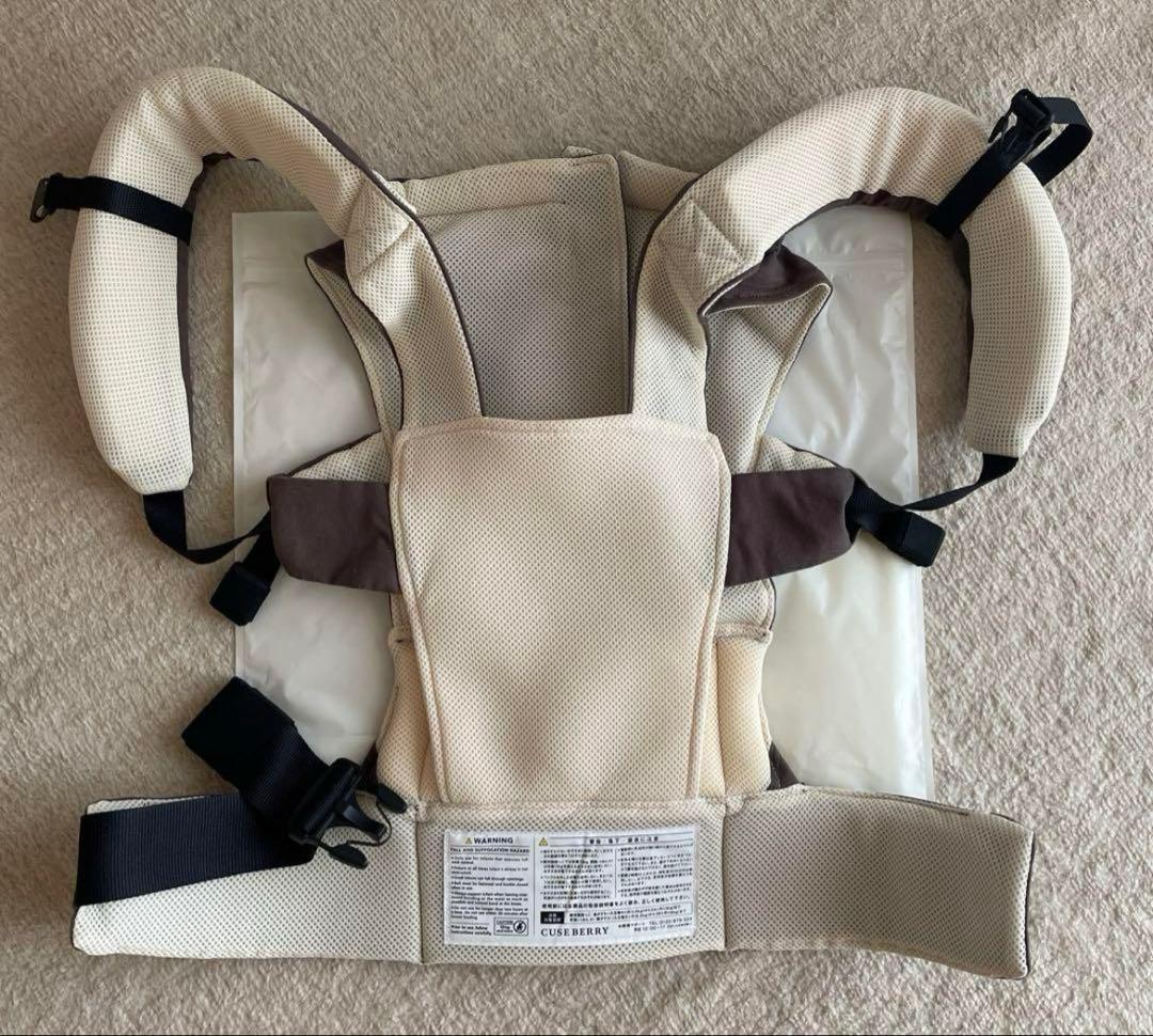 キューズベリーNICO 抱っこひも ブラウン 調整可能